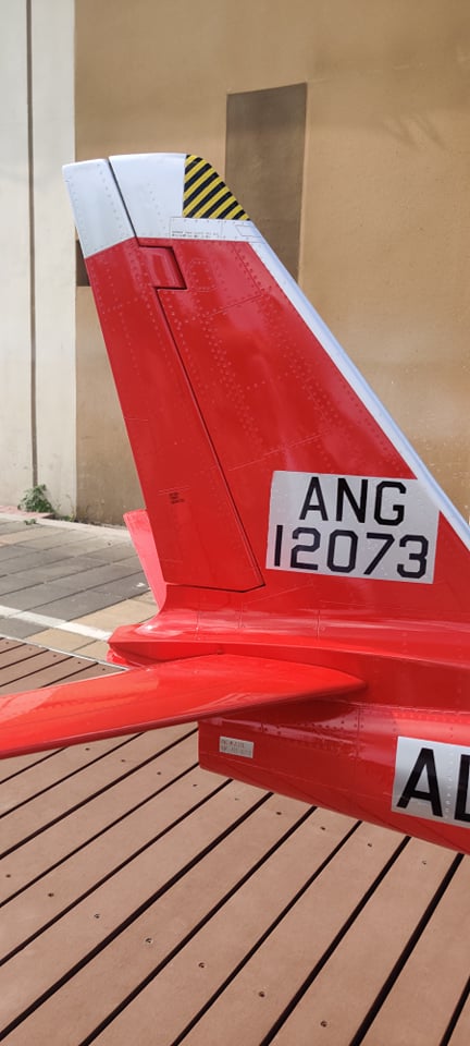 back wings on 89" F86 Sabre