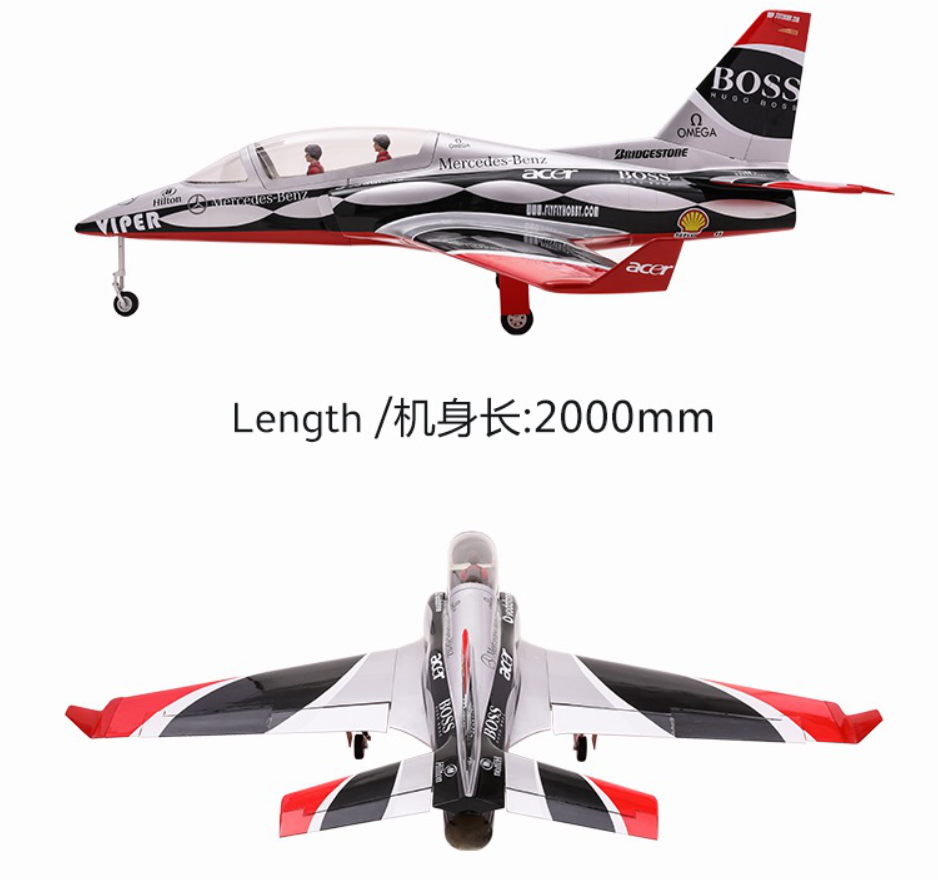 86” Wing Span Viper Jet ARF in silver