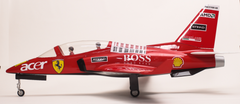 86” Wing Span Viper Jet ARF in red from the side