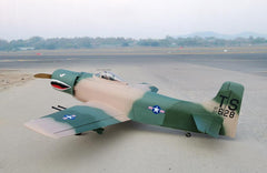 back side view of 96" A-1H AD-6 Skyraider