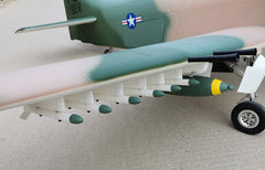 ordinance on the wing of 96" A-1H AD-6 Skyraider