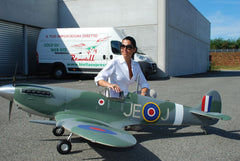 view of 110" Spitfire MK IX