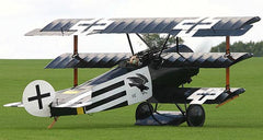 black version of 94" Fokker DR-1 landing