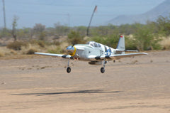 96" P-51B Mustang flying