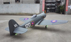 back view of 96" Hawker Sea Fury