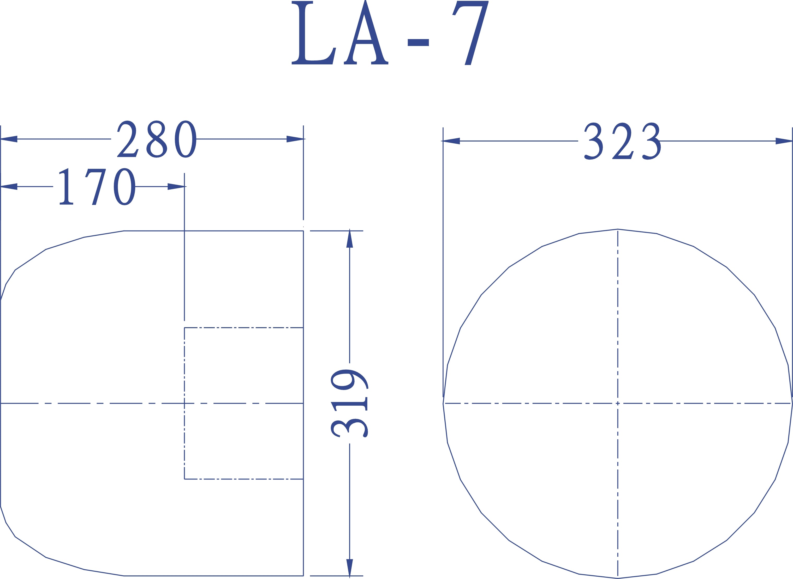 cowling measurements of 96" Lavochkin LA-7