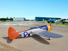 side view of tarheel hal 96" P-47D Thunderbolt