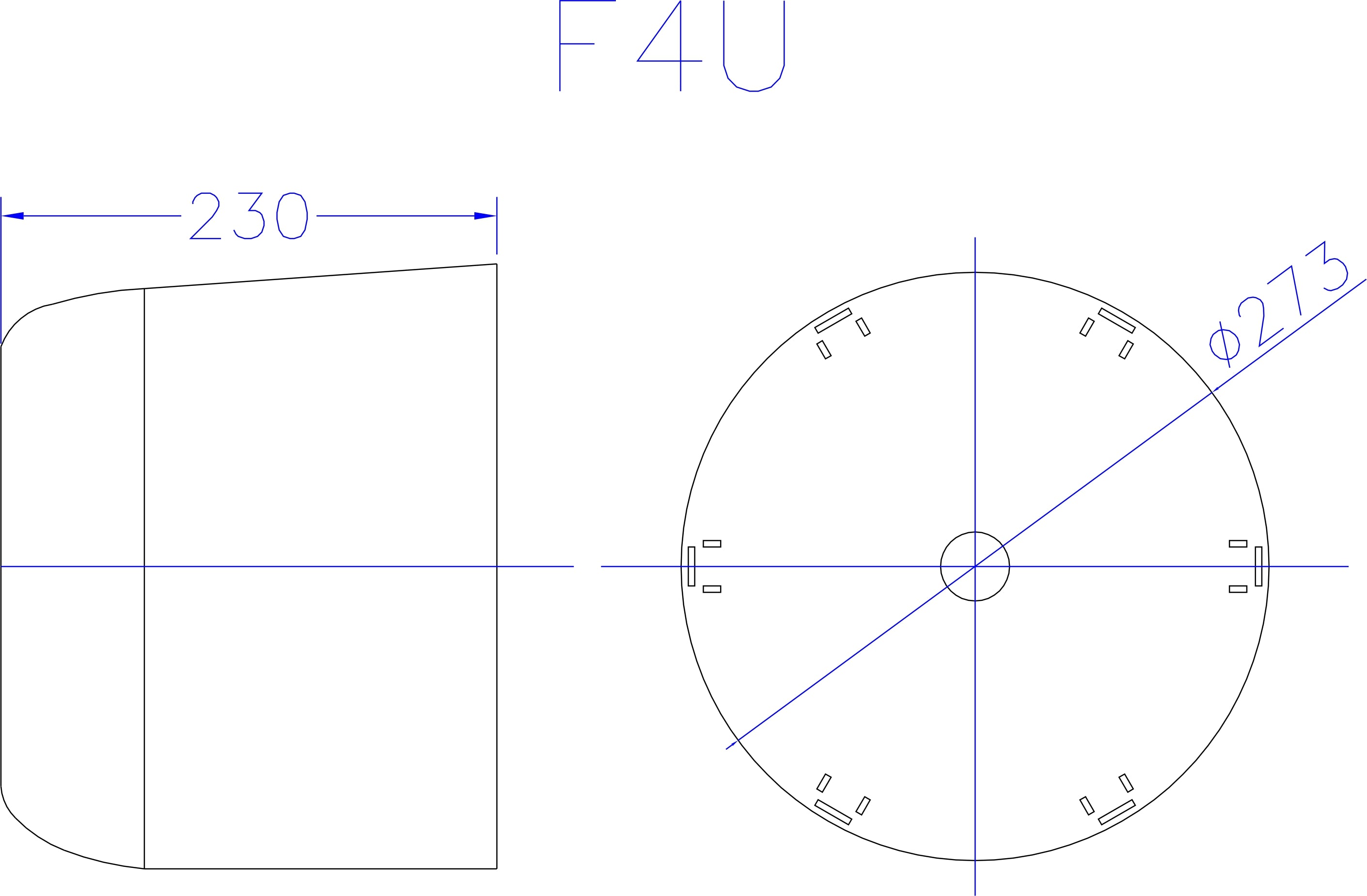 cowl measurements for 94" F4U Corsair