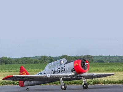 Dynam AT-6 Texan 1370mm (53") Wingspan - PNP on a runway