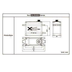 FrSky Xact BLS5400H Series High-Voltage Brushless Servo