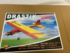 box of .60 drastik plane