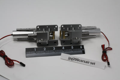 JP Hobby ER-200 13mm 90° Rotative Electric Retracts Set For Corsair
