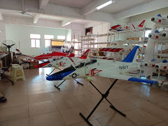 view of multiple 60" T45 Composite PNP Jet