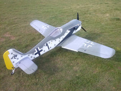94" FW 190 from the side back view