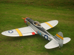 back view of 94.5" P-47D Thunderbolt
