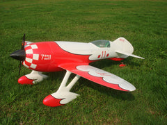 side view of 86" Gee Bee V2