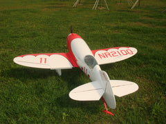 back view of 86" Gee Bee V2