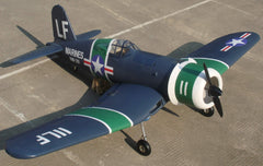 94" F4U Corsair in blue and green