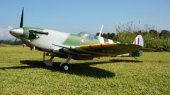 side view of 110" Spitfire MK IX
