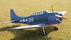 100" Douglas SBD-5 Dauntless from the side