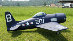 blue 96.8" F8F Bearcat