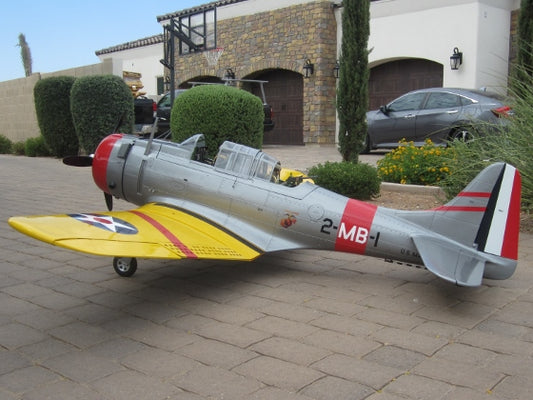 side view of 86" Douglas SBD-5 Dauntless