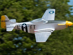 Dynam P-51D Mustang V2 1200mm (47") Wingspan - PNP silver version